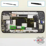 Cómo desmontar Motorola Moto X Play XT1563, Paso 8/1