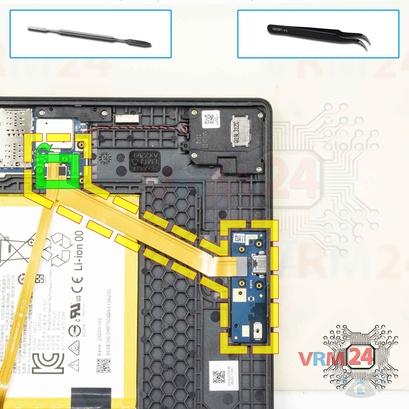 Как разобрать Lenovo Tab M10 Plus TB-X606F, Шаг 9/1