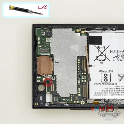 How to disassemble Sony Xperia XA2 Dual, Step 15/1