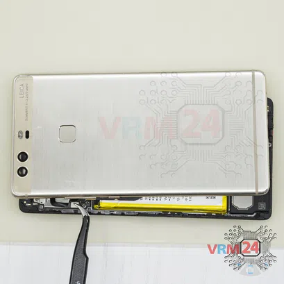 How to disassemble Huawei P9 Plus, Step 3/2