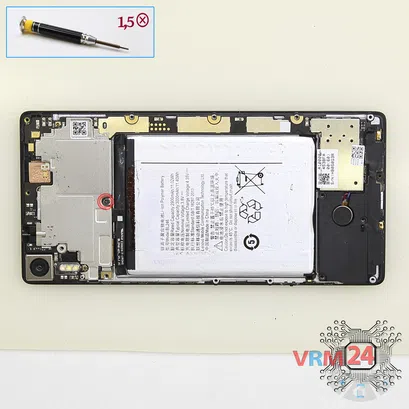 How to disassemble Lenovo Vibe Shot Z90, Step 5/1