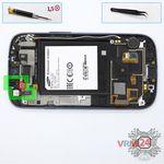 How to disassemble Samsung Galaxy S3 GT-i9300, Step 8/1
