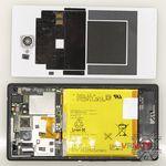 How to disassemble Sony Xperia M2, Step 1/2