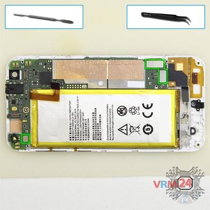 How to disassemble ZTE Blade S6, Step 11/1