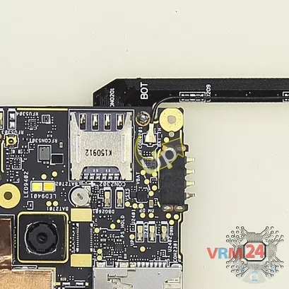Cómo desmontar Asus ZenFone Selfie ZD551KL, Paso 9/2