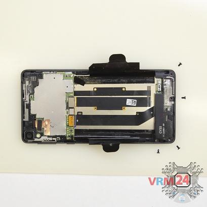 How to disassemble Sony Xperia E5, Step 5/3
