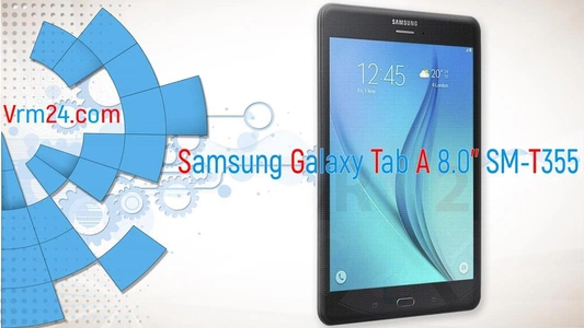 Technical review Samsung Galaxy Tab A 8.0'' SM-T355