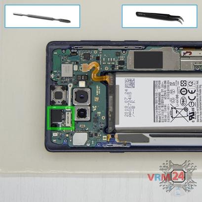 How to disassemble Samsung Galaxy Note 9 SM-N960, Step 8/1