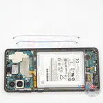Cómo desmontar Samsung Galaxy A73 SM-A736, Paso 10/2