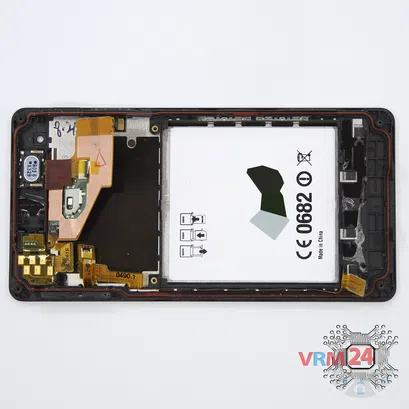 How to disassemble Sony Xperia V, Step 10/1