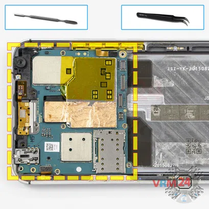 How to disassemble Meizu MX5 M575H, Step 14/1