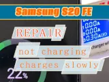 Reparación de Samsung S20 FE G780 - No carga / Carga lentamente