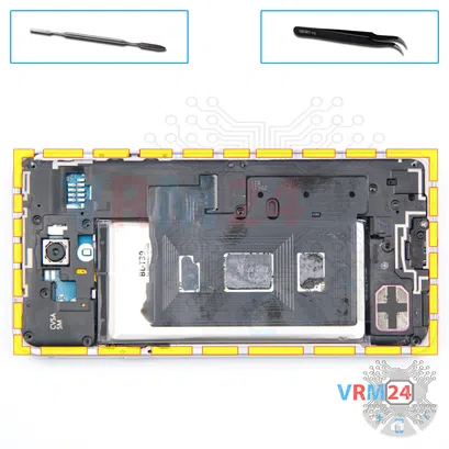 How to disassemble LG Q7 Q610, Step 5/1