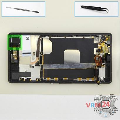 How to disassemble Sony Xperia Z3 Plus, Step 17/1