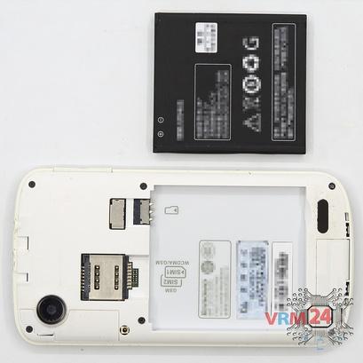 How to disassemble Lenovo A800 IdeaPhone, Step 2/2