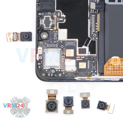 How to disassemble Xiaomi Redmi Note 11, Step 13/2