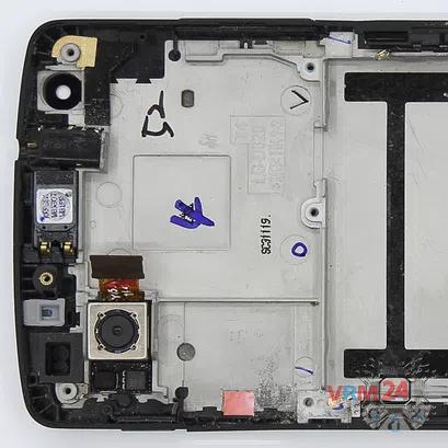 Cómo desmontar LG Nexus 5 D821, Paso 8/2