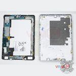 How to disassemble Samsung Galaxy Tab S2 9.7'' SM-T819, Step 4/2