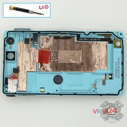 How to disassemble Sony Xperia GO, Step 9/1