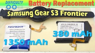 Samsung Gear S3 Frontier SM-R760 🔋Battery 1350 mAh replacement