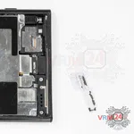 How to disassemble Sony Xperia XZ1, Step 6/2