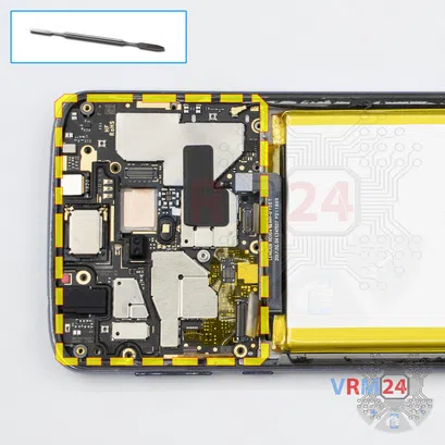 Cómo desmontar Motorola Moto E5 Plus XT1924, Paso 19/1