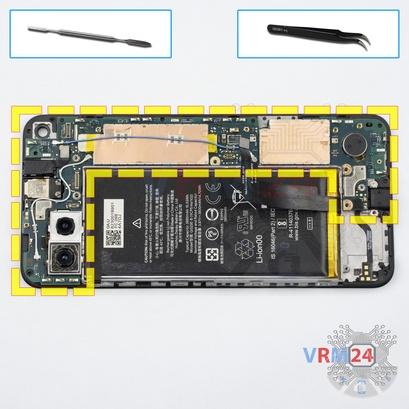 How to disassemble Google Pixel 4a, Step 17/1