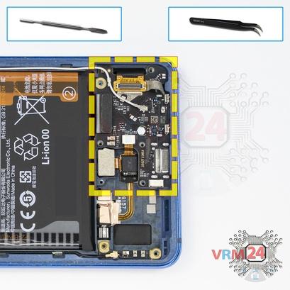 How to disassemble Xiaomi Redmi K20 Pro, Step 11/1