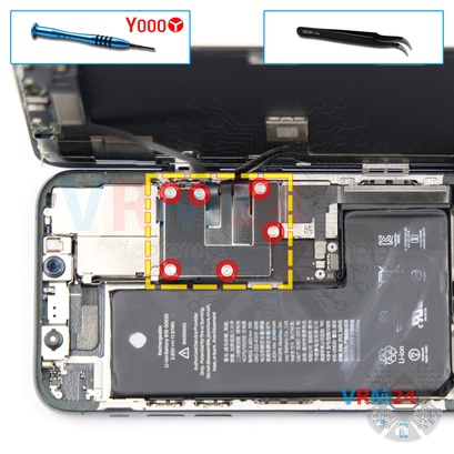 Cómo desmontar Apple iPhone 11 Pro, Paso 6/1