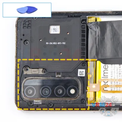 Как разобрать Realme Narzo 30, Шаг 6/1