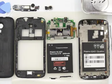 How to disassemble Fly IQ451 Quattro Vista