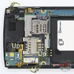 Cómo desmontar Samsung Wave 3 GT-S8600, Paso 9/2