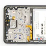 Cómo desmontar Samsung Galaxy A73 SM-A736, Paso 18/2