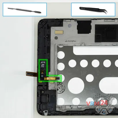 Cómo desmontar Samsung Galaxy Tab Pro 8.4'' SM-T325, Paso 21/1