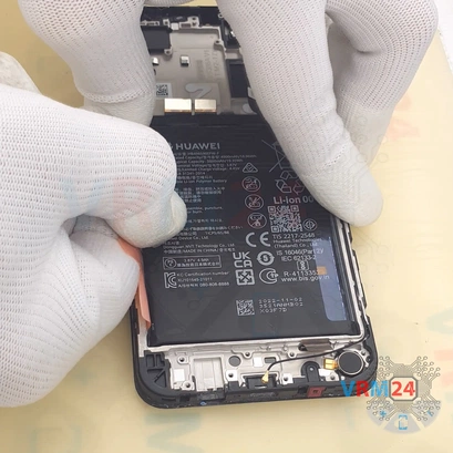 How to disassemble Huawei Nova Y61, Step 15/4