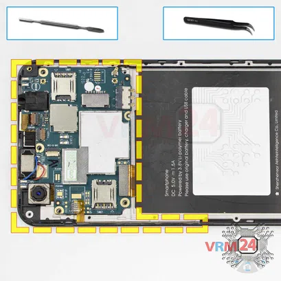 How to disassemble LEAGOO M13, Step 17/1