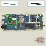 How to disassemble Samsung Utopia GT-S5611, Step 10/1