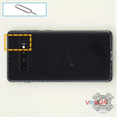 How to disassemble Samsung Galaxy S10 Plus SM-G975, Step 1/1