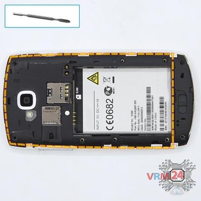 How to disassemble Acer CloudMobile A9 S500, Step 4/1