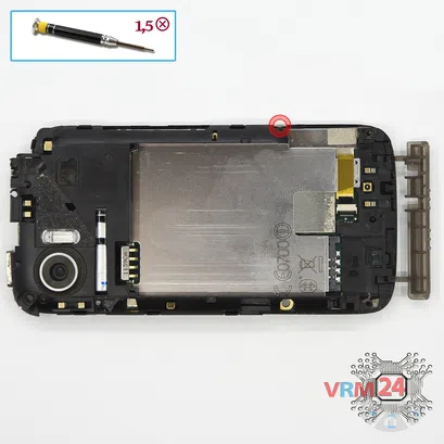 How to disassemble HTC Mozart, Step 7/1