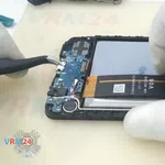 Cómo desmontar Samsung Galaxy A13 SM-A135, Paso 13/3