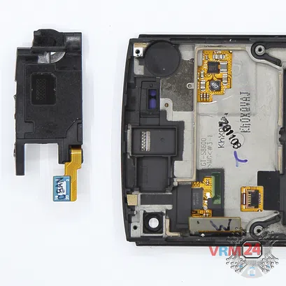 How to disassemble Samsung Wave 3 GT-S8600, Step 11/2