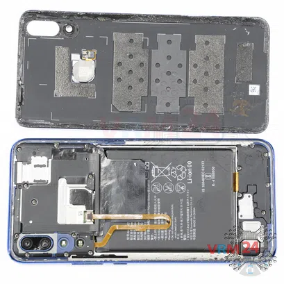 How to disassemble Huawei P Smart Z, Step 4/2