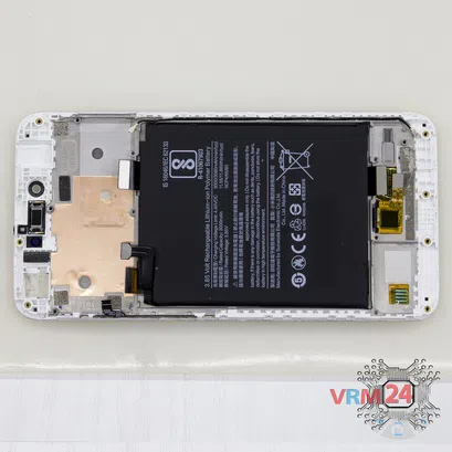 How to disassemble Xiaomi RedMi Note 5A, Step 14/1