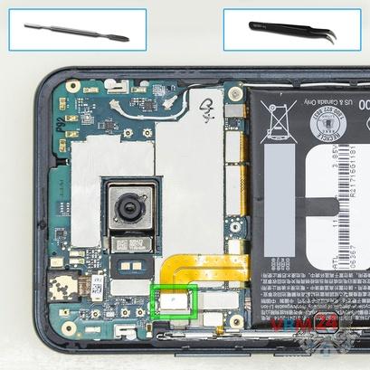 How to disassemble HTC U11, Step 5/1