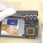 Cómo desmontar Samsung Galaxy A24 SM-A245, Paso 3/6