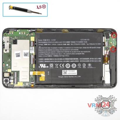How to disassemble Acer Iconia Talk S A1-734, Step 3/1