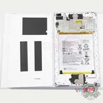 How to disassemble Lenovo Tab 4 TB-8504X, Step 3/2