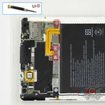 How to disassemble Lenovo Tab 2 A8-50, Step 3/1