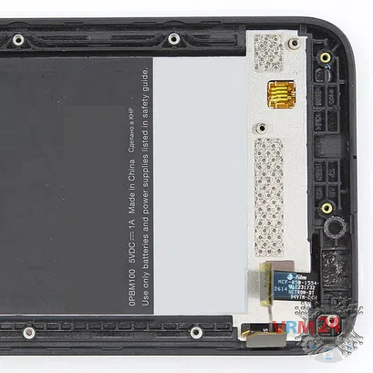 How to disassemble HTC Desire 616, Step 11/3